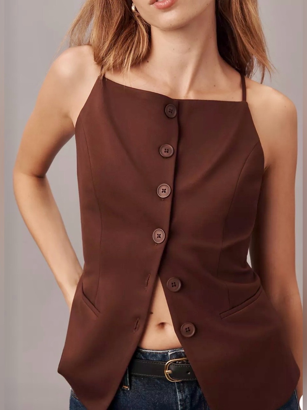 Anthropologie Vest. Size L